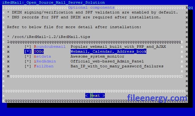 Установка почтового сервера iRedMail на Linux Ubuntu