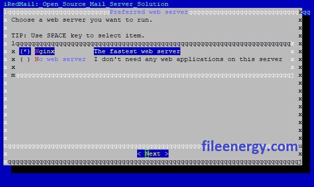 Установка почтового сервера iRedMail на Linux Ubuntu