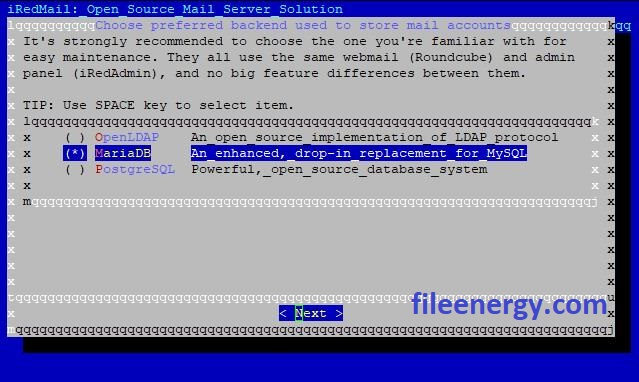 Установка почтового сервера iRedMail на Linux Ubuntu