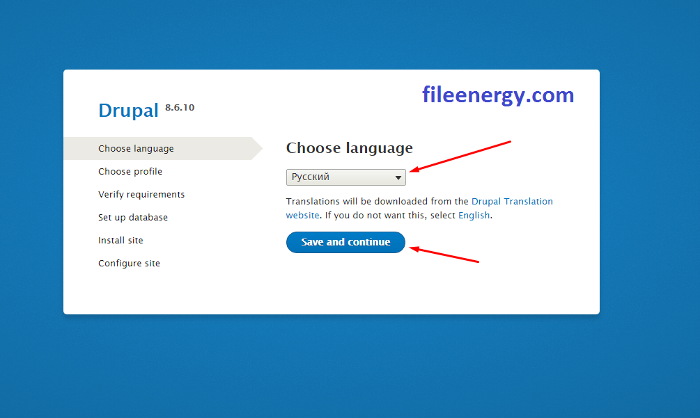 инструкция по созданию сайта на drupal
