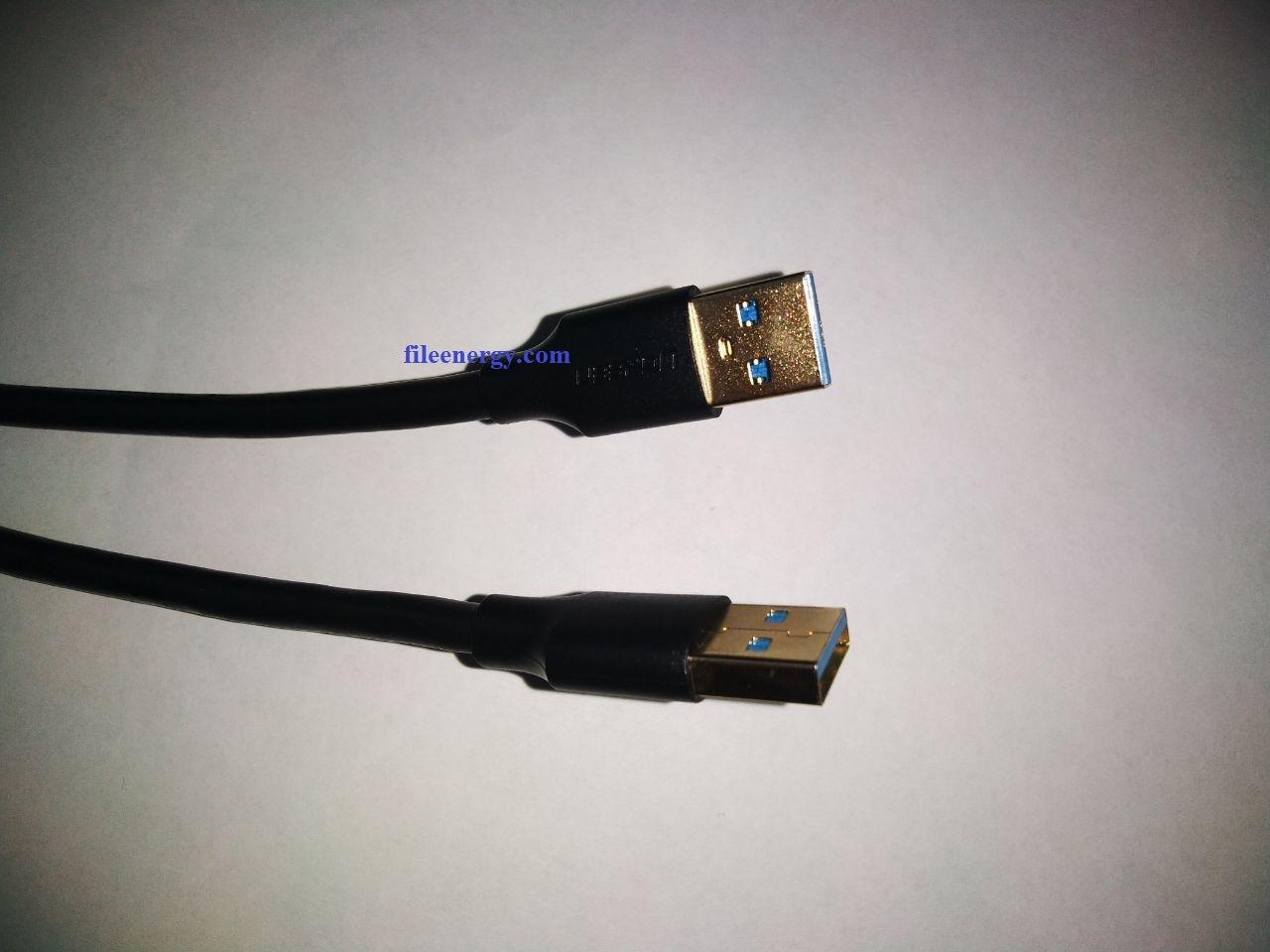 Кабель с двумя разъёмами USB - USB