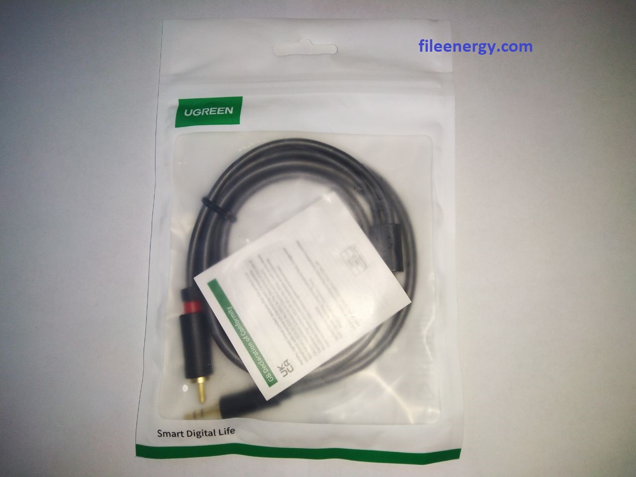 Кабель Ugreen Jack 3,5 мм и RCA