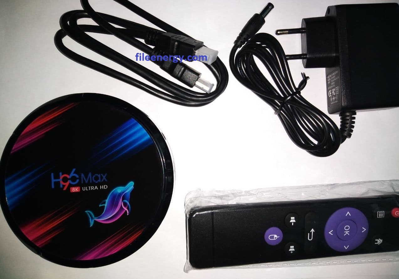 Android TV Box приставка для телевизора H96 Max X3 - S905x3