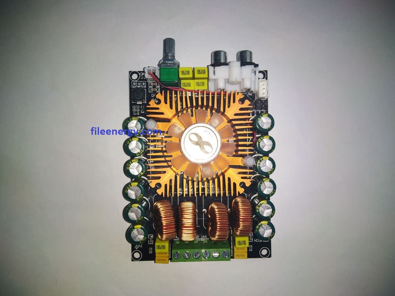 Усилитель мощности звука на микросхеме TDA7498e 2x160 Вт